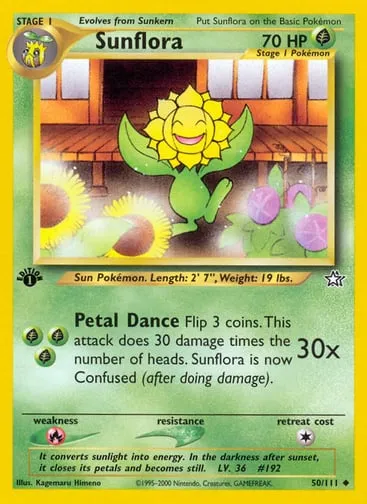Sunflora 50/111 Neo Genesis