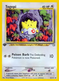 Togepi 51/111 Neo Genesis