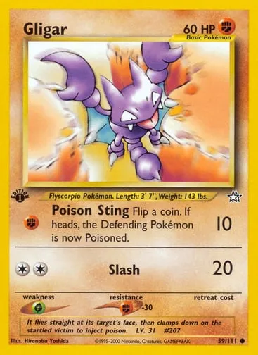 Gligar 59/111 Neo Genesis