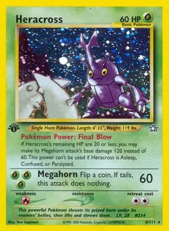 Heracross 6/111 Neo Genesis