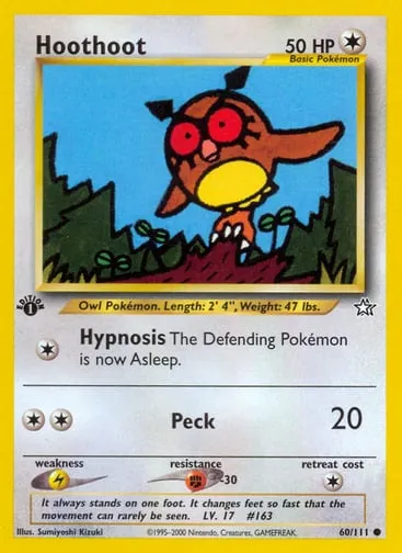 Hoothoot 60/111 Neo Genesis