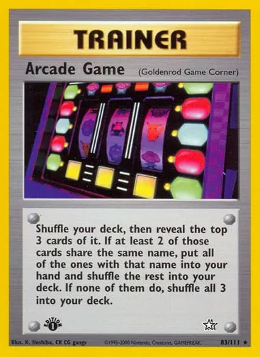 Arcade Game 83/111 Neo Genesis