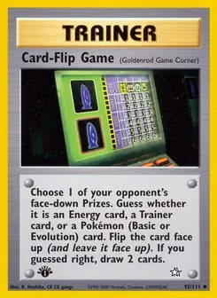 Card-Flip Game 92/111 Neo Genesis