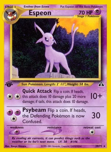 Espeon 20/75 Neo Discovery