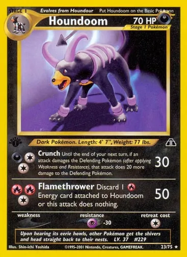 Houndoom 23/75 Neo Discovery