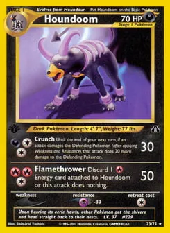 Houndoom 23/75 Neo Discovery