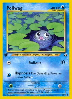 Poliwag 62/75 Neo Discovery