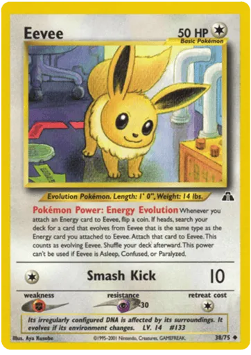 Eevee No.133 Crossing the Ruins...