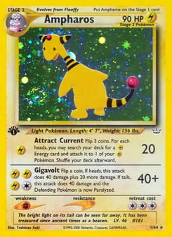 Ampharos 1/64 Neo Revelation