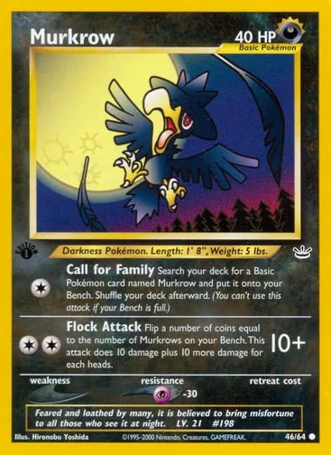Murkrow 46/64 Neo Revelation