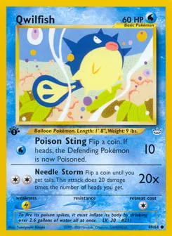 Qwilfish 49/64 Neo Revelation