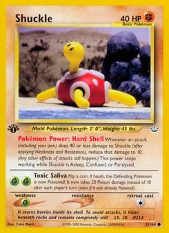 Shuckle 51/64 Neo Revelation
