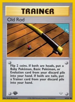 Old Rod 64/64 Neo Revelation