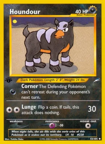 Houndour 43/105 Neo Destiny