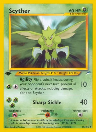 Scyther 55/105 Neo Destiny