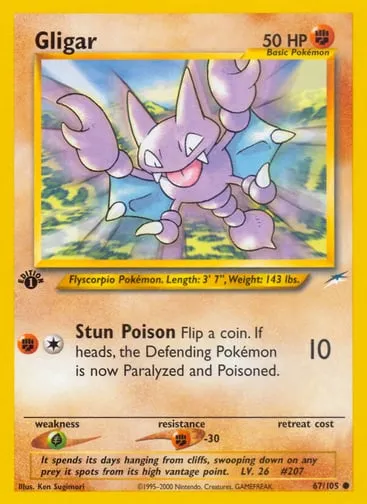 Gligar 67/105 Neo Destiny