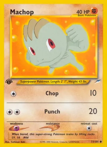 Machop 73/105 Neo Destiny