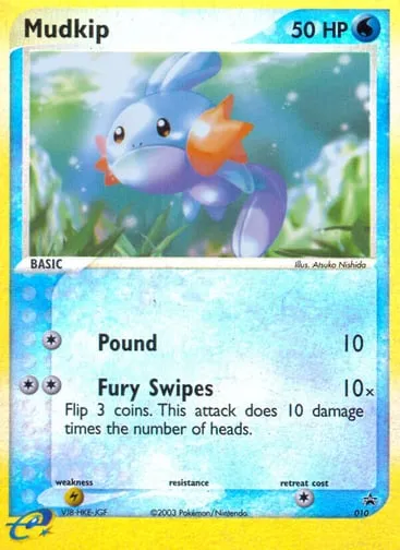 Mudkip 010 Nintendo Black Star Promos