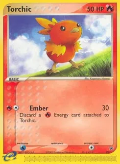 Torchic 017 Nintendo Black Star Promos