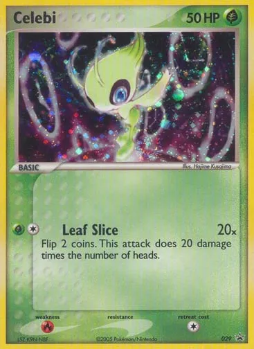 Celebi 029 Nintendo Black Star Promos