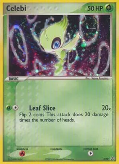 Celebi 029 Nintendo Black Star Promos
