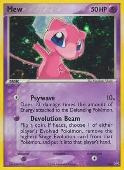 Mew 040 Nintendo Black Star Promos