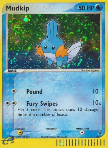 Mudkip 005 Nintendo Black Star Promos