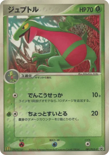 Grovyle 081/PCG-P PCG Promos
