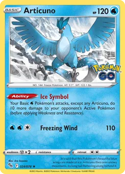 Articuno 024/078 Pokémon GO