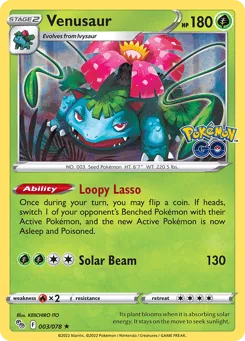 Venusaur 003/078 Pokémon GO