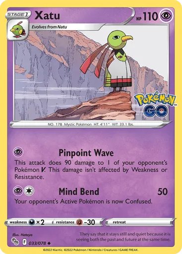 Xatu 033/078 Pokémon GO