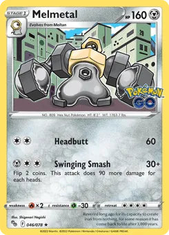 Melmetal 046/078 Pokémon GO