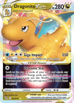 Dragonite VSTAR 050/078 Pokémon GO