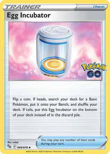 Egg Incubator 066/078 Pokémon GO
