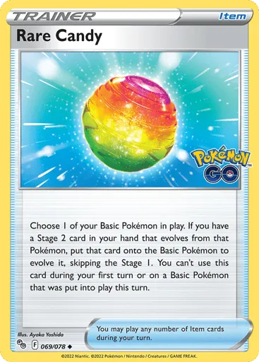 Rare Candy 069/078 Pokémon GO