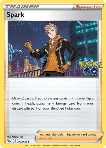 Spark 070/078 Pokémon GO