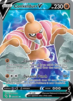 Conkeldurr V 073/078 Pokémon GO