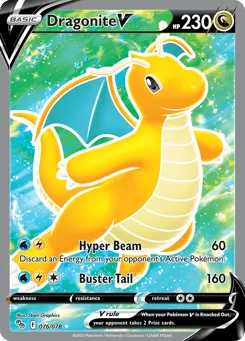 Dragonite V 076/078 Pokémon GO