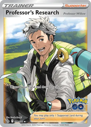 Professor's Research 078/078 Pokémon GO