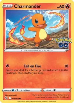 Charmander 008/078 Pokémon GO