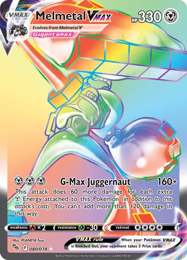 Melmetal VMAX 080/078 Pokémon GO