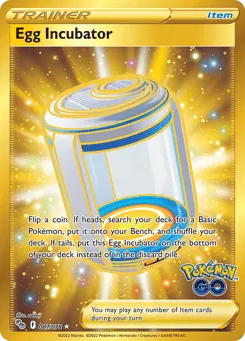 Egg Incubator 087/078 Pokémon GO