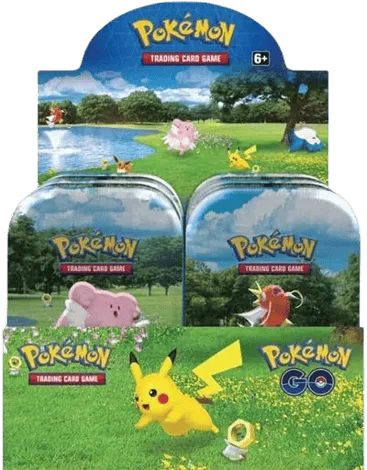 Pokemon GO Mini Tin Display