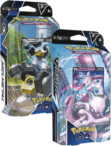 Pokemon GO Melmetal V/Mewtwo V Battle Decks (Set of 2)
