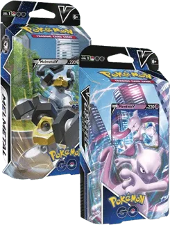 Pokemon GO Melmetal V/Mewtwo V Battle Decks (Set of 2)