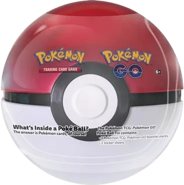 Pokemon Go Poke Ball Tin - Poke Ball