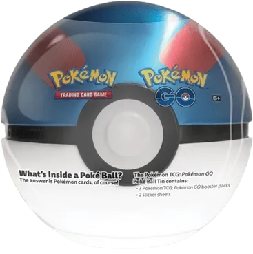 Pokemon Go Poke Ball Tin - Great Ball