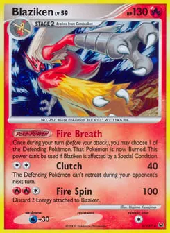 Blaziken 3/127 Platinum