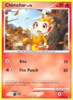 Chimchar 70/127 Platinum