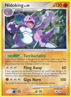 Nidoking 29/111 Rising Rivals